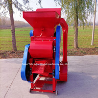 Décortiqueur agricole de taille moyenne d'arachide, décortiqueur électrique d'arachide 220v/380v