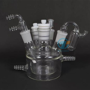 Elektro chemische Doppels chicht Fünf Wasserbad Konstante Temperatur Elektrolyt zelle <span class=keywords><strong>REDOX</strong></span>-Reaktions elektrolyt zelle - Product Image 3