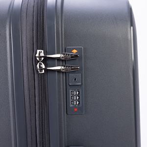 מזוודת טרולי PP 20/24/28 סיטונאי מהמפעל, ניתנת להתאמה אישית, מזוודה יוניסקס ניתנת להרחבה - Product Image 5