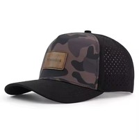 HS41 PVC Logo personnalisé Hydro étanche Performance Snapback chapeau flottant casquette de Baseball chapeaux avec logo personnalisé