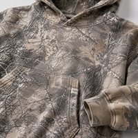 Sweat à capuche camouflage surdimensionné personnalisé pour homme, imprimé intégral, style streetwear, avec poche kangourou – Fabricant de vêtements sur mesure OEM/ODM