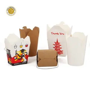 Biodegradable Takeaway Box Biodegradable Doner Kebab Box Takeaway Noodle Box Hot Sell Pasta Box Packaging