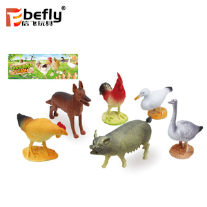 PVC Hollow Realistic <strong>Farm</strong> Animal Figurines Toys <strong>Set</strong> - Product Image 3