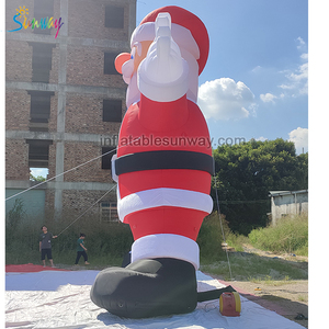 <span class=keywords><strong>26ft</strong></span> khổng lồ <span class=keywords><strong>Inflatable</strong></span> giáng sinh Santa Claus ngoài trời khổng lồ Xmas trang trí Santa vòm cho kỳ nghỉ - Product Image 5