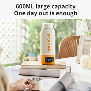 Thông Minh Xách Tay 600Ml Du Lịch Ấm Đun Nước Điện 600W Nhanh Chóng Đun Nước 55C Nhiệt Bảo Quản 316 Thép Không Gỉ Tự Động Hộ Gia Đình - Product Image 2