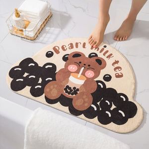 Alfombra de Baño de Lujo con Diseño de Dibujos Animados, Alfombra de Entrada Moderna para el Hogar - Product Image 3