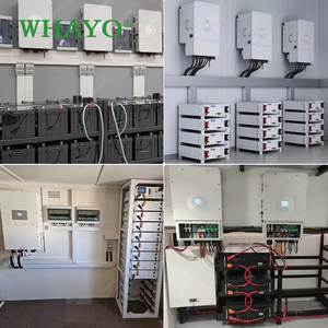 Sistema de Energía Solar Fotovoltaica Whayo de 15KW, 20KW, 25KW, 30KW, Sistema de Almacenamiento de Energía Híbrido de 50KW, 80KW para Uso Residencial - Product Image 5