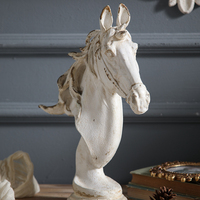 Ornements de bureau en forme d'animal de style vintage européen pour la maison et le bureau Décorations de Noël