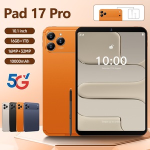 แท็บเล็ตเพื่อการศึกษาใหม่ Pad17pro หน้าจอสัมผัสขนาด 10.1 นิ้ว ชิปประมวลผล MTK Dual Core หน่วยความจำ 16GB+1TB รองรับ 3G ระบบปฏิบัติการ Android 15 สำหรับความบันเทิง - Product Image 2