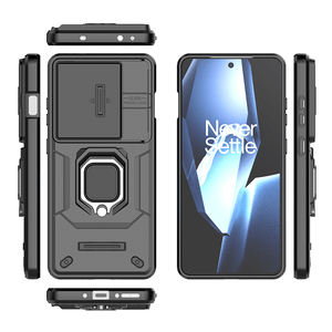 Empuje la cubierta protectora de Windlow a prueba de golpes TPU PC Phone Case con Ring Kickstand Holder para OnePlus 13R ACE5 <span class=keywords><strong>ACE</strong></span> 5 Pro - Product Image 5
