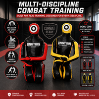 Dummy d'entraînement en cuir microfibre personnalisé pour MMA, Jiu Jitsu, lutte, judo
