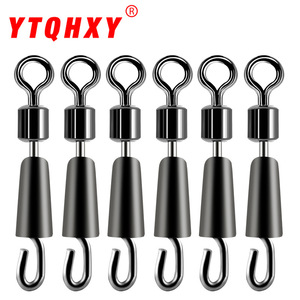 Clip de fixation en silicone à changement rapide, connecteur huit en silicone, accessoire de pêche pour leurres, tailles S, M, L - Product Image 2