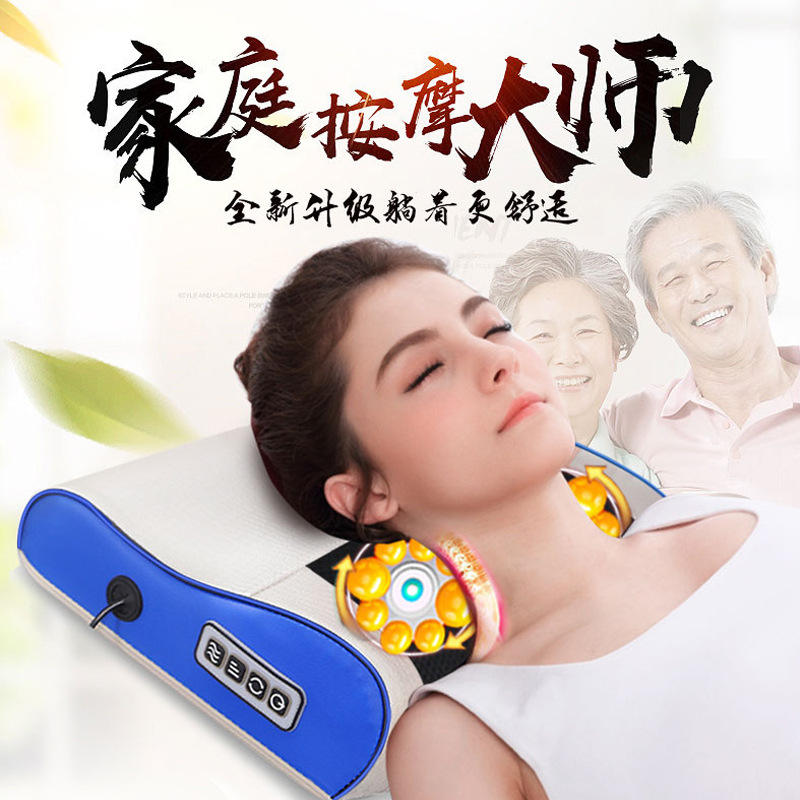 ORANGLES Portable Electric Cervical Massage Pillow | Adjustable Headrest with Heat & Shiatsu for Neck Relaxation | Car & Home Use – orangles Kuwait - elegant presentation - exhibiting components - Image 6 of 6 | ideal for home | Discount on Portable Electric Cervical Massage Pillow | Adjustable Headrest with Heat & Shiatsu for Neck Relaxation | Car & Home Use – orangles Kuwait Virginia | Free Shipping ORANGLES