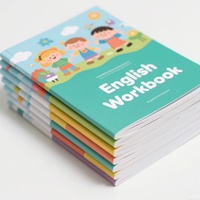 Impresión de Libros de Texto Educativos Personalizados para Escuelas, Libro Mágico de Agua, Educación Temprana para Niños, Impresión de Libros de Tapa Blanda en Inglés
