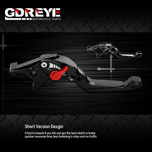 Palancas de Freno y Embrague para Motocicleta CRF300L/CRF300 <span class=keywords><strong>Rally</strong></span>/<span class=keywords><strong>CRF</strong></span> <span class=keywords><strong>300</strong></span> L 2021-2023, Ajustables, CNC 5D, Aluminio con Protección - Product Image 3