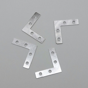 Metal Right Angle <b>Brackets</b> Gold And <b>Silver</b> Small Corner Fixing Tools For Photo Frame Durable Iron Stainless Steel Plating - Product Image 3