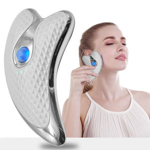 <b>Microcurrent</b> Beauty Facial Lifting Skin Tightening Face Massage <b>Machine</b> Guasha Electric Massager ABS Lightweight Home Skin Care - Product Image 2