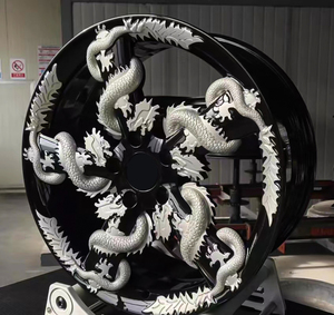 Golden Dragon Pattern 20 21 Rueda forjada para Rolls Royce para Hongqi H9 para Porsche Boxster 964 Panamera para <span class=keywords><strong>Mustang</strong></span> <span class=keywords><strong>Shelby</strong></span> Gt350 - Product Image 6