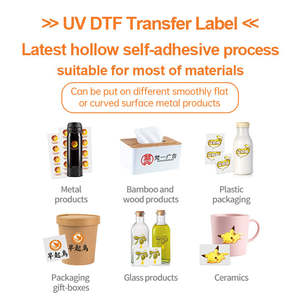 Nouvelle <span class=keywords><strong>imprimante</strong></span> d'étiquettes en cristal A3 UV DTF avec laminateur, fonction tout-en-un pour les étiquettes d'autocollants de t-shirt, Titanjet, garantie 1 an - Product Image 3