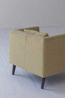 Meubles de salon scandinaves pour la décoration intérieure Fauteuil en tissu Fauteuil de canapé de style moderne