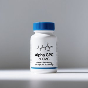 Fournisseur de la meilleure qualité d'Alpha-GPC 98% Alpha GPC en poudre en capsules, distributeurs en gros de compléments alimentaires - Product Image 1