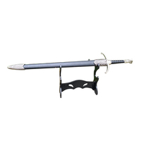 Épée de jouet en métal en alliage de zinc de style TV, modèle griffe longue de 39,5 cm, haute qualité, pour cadeau décoratif