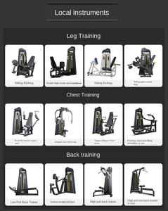 Equipo de Gimnasio Comercial para Ejercicios de Espalda Alta y Baja, Conjunto Completo de Máquinas Metálicas para Entrenamiento de Fuerza con Características de Seguridad YLSY Fi - Product Image 5