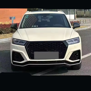 Kit carrosserie pare-chocs avant style RSQ8 avec calandre noire brillante et diffuseur pour Audi Q5 SQ5 FY B9 2018-2021 - Product Image 4