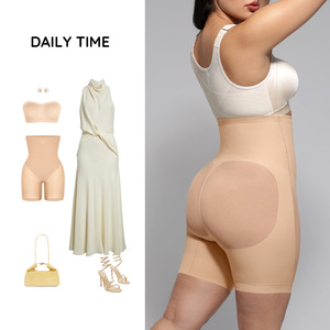 HEXIN Wholesale Slimming Women Mesh Hip Enhancer Shapewear High Waist Tummy Control <strong>Butt</strong> <strong>Lifter</strong> Shaper Shaper Shorts Women - Product Image 5