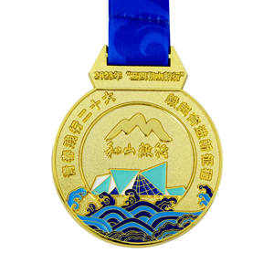 Venta caliente Medallas y trofeos deportivos de metal chapados en <span class=keywords><strong>oro</strong></span> personalizados Recuerdo de premios grabados más populares a precios competitivos - Product Image 2