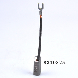 High-Copper & High-Carbon Steel J204 Carbon Brushes for Diesel <b>Generator</b> Parts 8x10x25 8X10X32 12X12X32 - Product Image 5