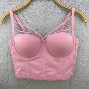 2024 alla moda con scollo all'americana Push up Spandex corsetti taglie forti <span class=keywords><strong>reggiseno</strong></span> da donna imbracatura retrò e Sexy corsetto da 1/2 Top bustier sottili - Product Image 4