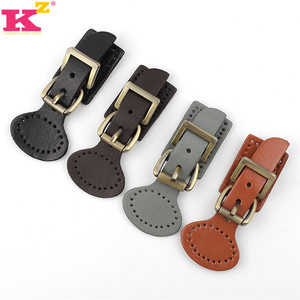 Vollnarbiges Harzleder mit Schnalle, Echtes Leder, Großhandel, Handgefertigt, DIY-Taschenverschluss-Zubehör, Gepäcktaschenbesatz, China - Product Image 2