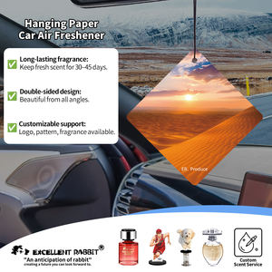 Désodorisant de voiture parfumé Desert Premium Blended Fragrance, emballage scellé, écologique, cadeau unisexe, étiquette parfumée, multi-usages, OEM ODM - Product Image 2