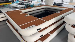 Plateforme flottante sur mesure en Drop Stitch avec <span class=keywords><strong>piscine</strong></span> intérieure en maille pour marinas et clubs nautiques - Product Image 5