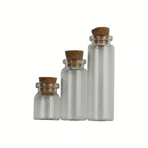Botellas de Vidrio Mini para Deseos al por Mayor, de 5ml a 25ml, con Logotipo Personalizado, Pantalla Transparente e Impresión Dorada, Embalaje Cosmético con Tapón de Corcho - Product Image 3