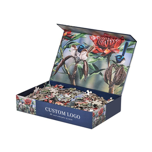 Caja <span class=keywords><strong>de</strong></span> Regalo <span class=keywords><strong>de</strong></span> Papel Rígido Plegable Negra con Cierre Magnético, Diseño Personalizado, Simple, Bajo Pedido Mínimo, para <span class=keywords><strong>Pequeñas</strong></span> Empresas - Product Image 1