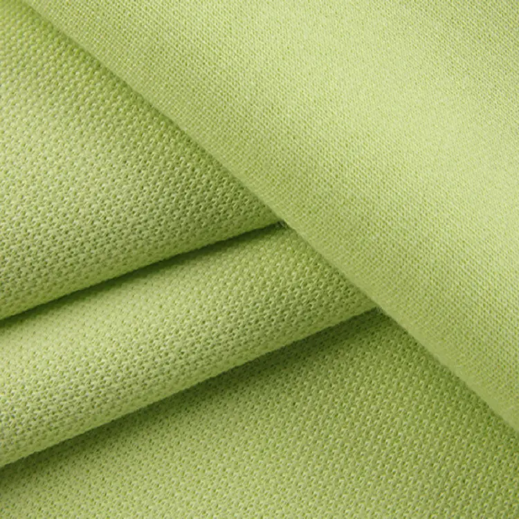Üretici rahat toptan kumaş Cvc 50% pamuk % 50% Polyester 180g için yeni tasarım güvenilir pike kumaş Polo gömlekler