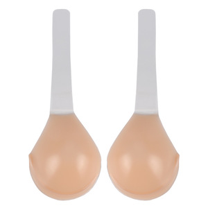 Xuyên biên giới kích thước lớn sexy vô hình Silicone chống chảy xệ áo ngực nâng núm vú bao gồm áo ngực dán cho đám cưới/buổi tối Ăn mặc - Product Image 5