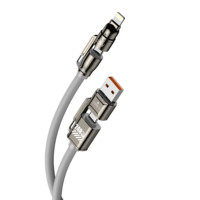 240W 3A pengisian cepat, tipe-c ke mikro/UNTUK iPhone Zinc Alloy + kabel PD silikon 60W USB ke ponsel 1M