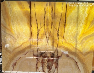 Trong suốt màu vàng <span class=keywords><strong>Onyx</strong></span> Phong cách độc đáo tùy chỉnh cho nền tường - Product Image 3