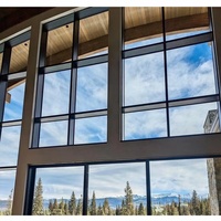 Murs-rideaux extérieurs en verre trempé de haute qualité, modernes, pour bâtiments, sécurité/isolation acoustique, façade en alliage d'aluminium, personnalisable