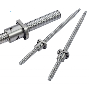 Özel uzunluk NTL yüksek hassasiyetli Nut 3210 100mm CNC doğrusal hareket C7 rulman kurşun vidalı somun ile destekler - Product Image 4