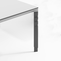 Mobilier de bureau moderne et luxueux Bureau pour salle de réunion avec sièges pour 6 8 10 personnes Tables de conférence en bois laminé