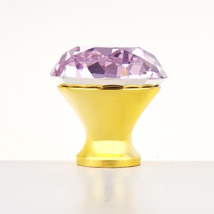 Single Hole Crystal <strong>Handles</strong> Sliding Bathroom <strong>and</strong> Kitchen Door <strong>Knobs</strong> Interior Wardrobe Pull Hardware for Furniture <strong>and</strong> Drawers - Product Image 1