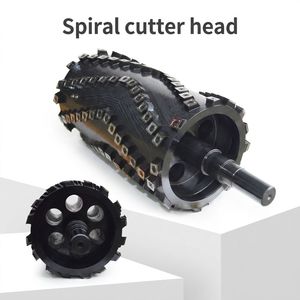 Tête de coupe hélicoïdale légère en spirale pour machines à dégauchir le bois industrielles personnalisées, outils à rouleaux et pièces de rechange pour le travail du bois - Product Image 1