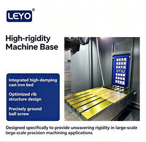 Centre d'usinage vertical CNC LEYO <span class=keywords><strong>VMC</strong></span> 1060 <span class=keywords><strong>VMC</strong></span> 1160 Fanuc 3-5 axes, fraiseuse 5 axes simple automatique - Product Image 4