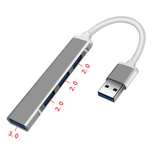<span class=keywords><strong>4</strong></span>-in-1 Multiport <span class=keywords><strong>USB</strong></span> 3.0/2.0 hợp kim nhôm Adapter <span class=keywords><strong>4</strong></span> cổng USB3.0 cho Macbook máy tính xách tay máy tính dữ liệu chuyển Cổ Phiếu có sẵn - Product Image 2