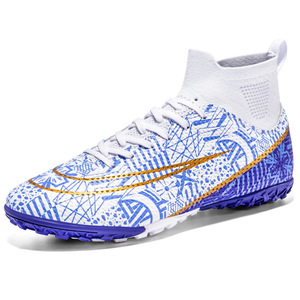 Chaussures <span class=keywords><strong>de</strong></span> football/soccer unisexes à tige haute, entraînement professionnel, empeigne en mesh, semelle extérieure en caoutchouc, modèle 1126, tailles 32-46, transfrontalier - Product Image 1