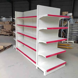 Scaffale Bifacciale Chuangmeijia per Negozi, Farmacie e Supermercati, Scaffalatura Metallica <span class=keywords><strong>a</strong></span> Parete per Punti Vendita - Product Image 3